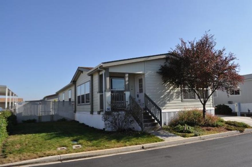 Wow! Great buy!! Owner said sell it now! Custom built home with extras. New with set up costs over $100,000 per seller. Newer all age in park manufactured home in a quiet simi-private location with nice homes. Quality built 2x6 construction by Northwest Home Builders that is energy efficient with heat pump and all vaulted ceilings & sheetrock, nice textured walls, large windows, large kitchen with walk in pantry, nice appliances, formal dining and living rooms. Large master with walk in closet, garden tub and separate shower. Large laundry room with deep sink and great storage. All bedrooms are large and vaulted ceilings. Close to Northgate New Shopping Center & Trader Joes. Minutest to Jacksonville, Medford & Central Point. Large covered parking plus extra parking & storage shed. Fenced backyard with nice landscaping & garden area & new soft sided pool just put up in July!