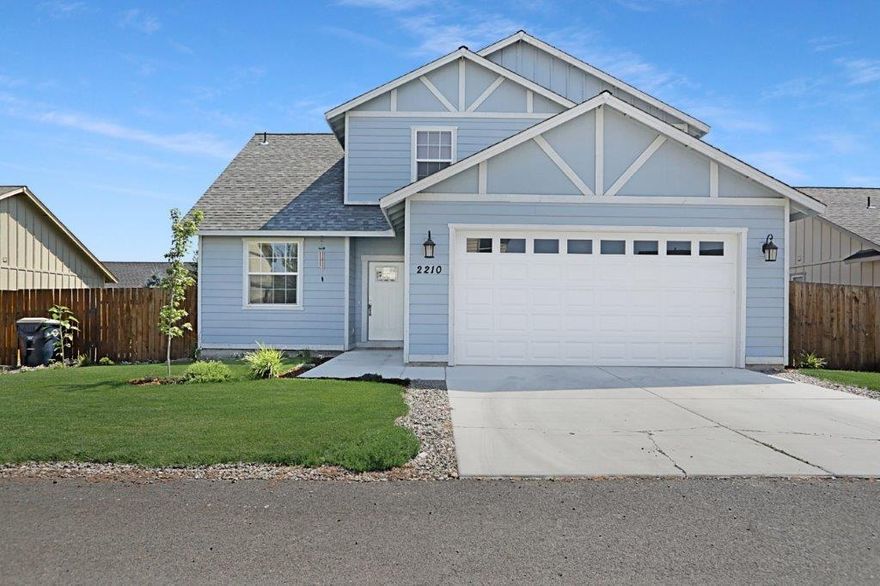 Spacious home with great floor plan that flows nicely and is very versatile. There is room for everyone n this 3 bedroom, 2.5 bath great room plan. There is an office downstairs and a separate bonus room up that could be additional bedrooms. Kitchen has tile floors, granite counters & stainless appliances & under cabinet lighting. The great room has nice built-ins, a gas fireplace with rock surround & mantle & hardwood floors. Master has double sinks and the large secondary bedrooms share a Jack & Jill bath. You will love the back yard with lots of custom features including a large paver patio, fire pit and planter boxes. 2 car attached garage, RV parking and a double gate. HOA covers water, sewer/septic & snow removal.