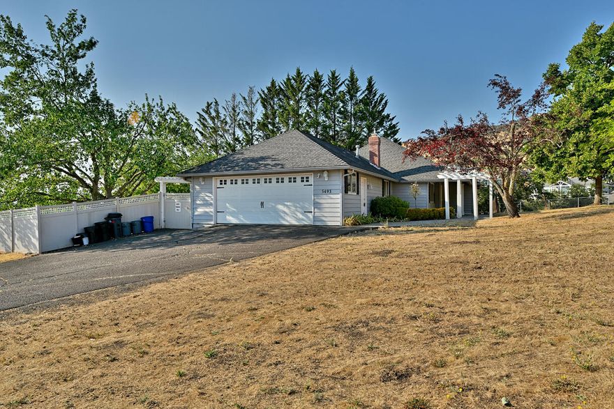 Amazing view home on 2.93 acres.  Surrounded by million-dollar homes next to the Saddle Ridge subdivision. This 2037 sq. ft. home is 3 bedrooms and 2 full baths. There are 2 living room areas. A gourmet-style kitchen with granite countertops and high-end appliances. The home requires repairs and some updating. There is a great inground pool and a separate pool house, which could be converted into additional living space. There is a wonderful deck overlooking the entire valley and pool. The possibilities are endless. Priced for immediate sale. Don't wait to see the opportunities that exist to make this your dream home.