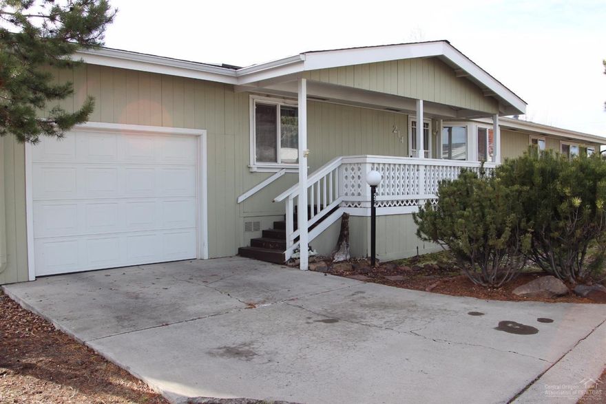 Great location in desirable 55+ Suntree Village Park. Spacious home with deck on front and back. Exterior has been repainted recently and roof replaced in the last couple years. Home sold As Is