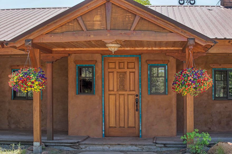 20 acre oasis with beautifully constructed home combined with an efficient solar generated powered property, greenhouse, pond, free standing sauna, perennial flowers, pond and cascade mountain views. Stained concrete floors, hand crafted wood/metal details, hand troweled walls/ceilings, brand new Quadrafire woodstove.... horse/animal property if desired! Hand built by local artisan with heart felt attention to detail. Meander down the private drive to discover the 3 bed/2 bath main home. Straw bale construction with deep window seats, wood stove, kitchen upgrades, walk in pantry, nice separation of bedrooms. Protected paver patio showcasing the mountain views. Many outbuildings including large green house, small green house, chicken coop, tack room, garage/shop with vintage windows. This property is truly one of a kind.