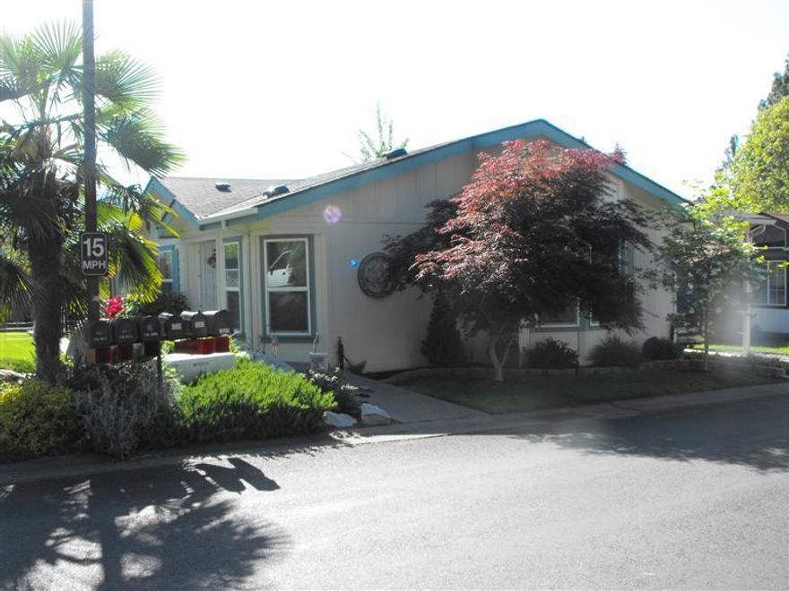 A Super Good Sense Home located in the desirable North West area of Grants Pass. Built in 1999, this beautiful home offers 3 bedrooms, 2 baths, living room, bright kitchen with breakfast nook, formal dining room, interior laundry room and a 12x25 shop! Special touches include ceiling fans, walk in closet and new fencing. The vaulted covered patio is ideal to enjoy the warmth and unwind after a busy day. The attached two car carport includes additional storage area. A club house on site is convenient for parties with a full kitchen, tables, pool table and exercise equipment. You won't be disappointed here. This well cared for home is move-in ready and sellers are motivated. All information deemed accurate but not guaranteed and subject to change at anytime.