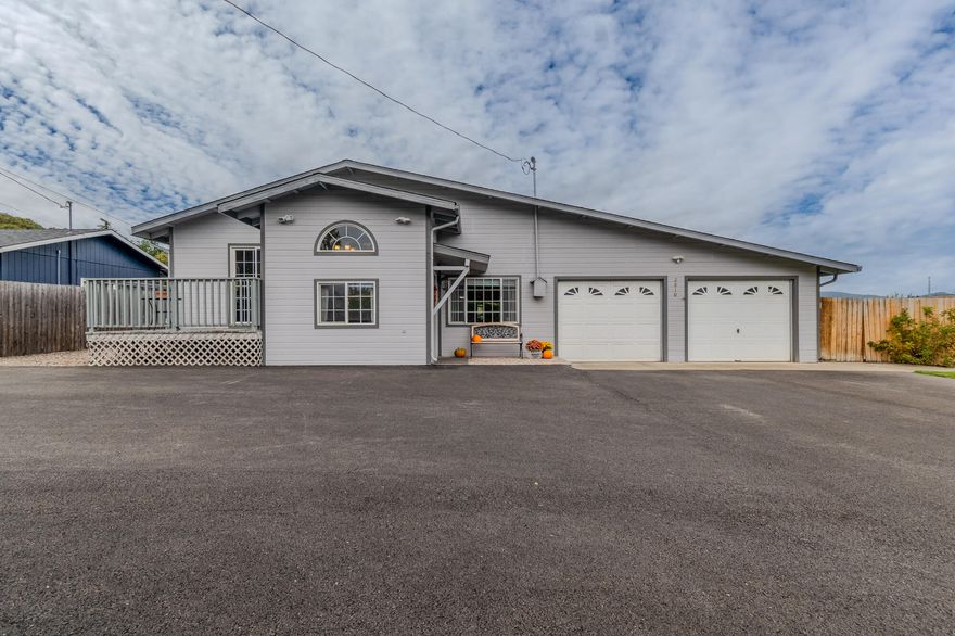 This 4 bedroom, 2 bath home offers the perfect balance of tranquility and convenience nestled on a near half acre lot.  Situated just minutes from town you will enjoy peaceful country views without sacrificing proximity to the amenities you need.  The home boasts of an open floor plan connecting the living room, dining area and the heart of the home-a spacious kitchen. The large master bedroom features a cozy fireplace and easy access to the outside deck and hot tub. In warmer months step into the backyard which is perfect for entertaining friends, hosting swim parties or enjoying a quiet evening stargazing around a fire.  There is ample room in the front for more entertaining, sports or rv parking.