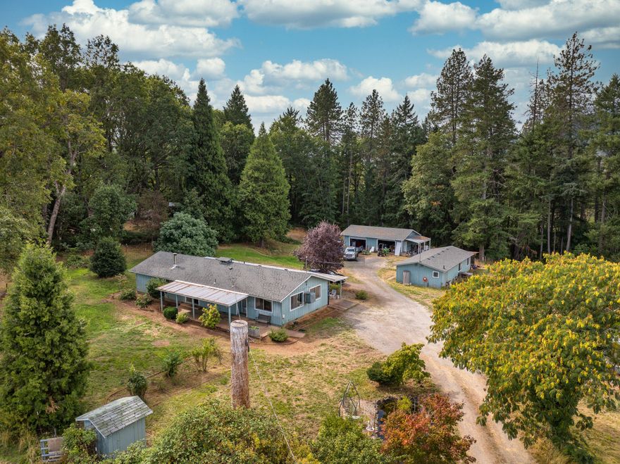 Bring your animals and your vision to this country property in the desirable Jerome Prairie area! Set on 3.65 irrigated acres, 2424 Robinson Rd offers a 2-bedroom, 2-bath, 1,536 sq ft home along with a detached 4-car garage built in 2011. A 960 sq ft general-purpose building provides endless potential—including possible ADU use (buyer due diligence). The property is fully fenced and cross-fenced with a metal lean-to for livestock, a chicken coop, and established fruit trees. Enjoy the KOI pond in the front yard and room to create your ideal homestead. With pasture, outbuildings, and plenty of space, this property is ready for your rural lifestyle dreams!