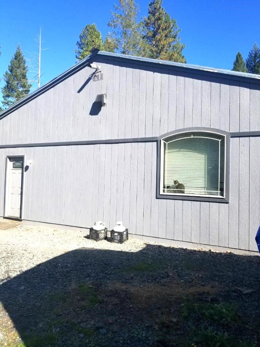 Amazing opportunity awaits here!
5.32 acres zone rural commercial that has lots of uses, and already has a 2bd 1 bath home, with another bathroom in an accessory bldg. There have been  some upgrades made to the home, in recent times. Also, other amenities, like a 30 X 40 barn, animal stalls, A huge pole structure with  metal roof (40 X 156) has partial concrete, would be great as a warehouse. 440 power installed, numerous other buildings. Pasture area, property all fenced.  Plus a small enclosed, inground pool. Rural Commercial zoning allows multiple uses, inc. but not limited to, Mobile RV park, mini Storage, retail, Mechanical, Grocery, Large equipment business, Landscape, nursery bus.  & so much more.  
Located a few miles from city conveniences, and beautiful Oregon Coast , is only about 1 hour away.