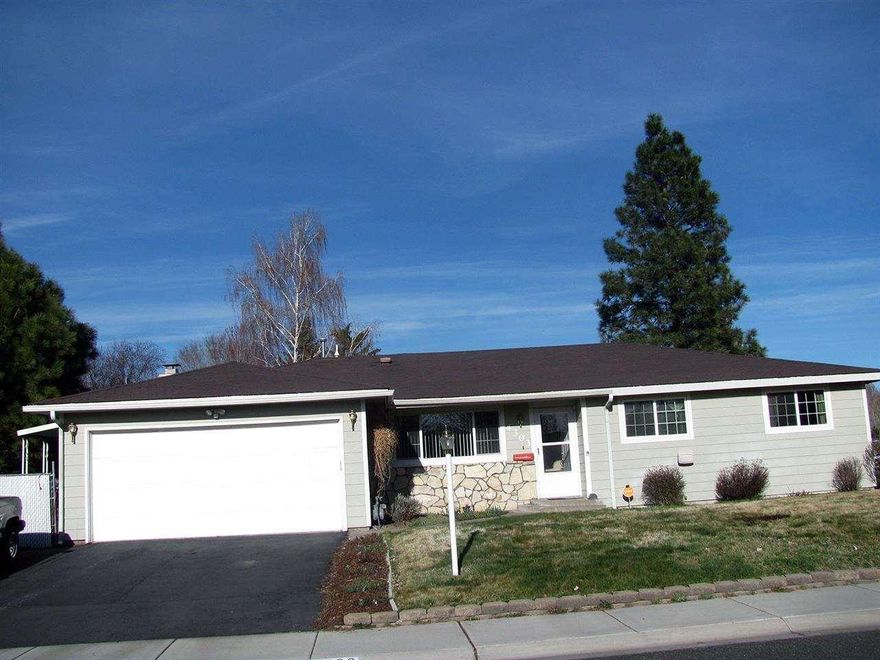 Updated 3 Bedroom 2 Bath Home With Family Room With Cozy Fireplace. Many Updates Including Vinyl Windows, New Siding And Paint, Doors, New Tiled Kitchen And Remodeled Master Bath. Added Insulation. Nice Big Corner Lot, Inground Sprinklers, Garage, Big Wood Deck. This Home Is Very Well Maintained And Move In Ready.