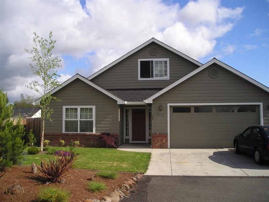 Located in a desirable neighborhood on a flag lot offering amazing privacy. This 4 bedroom, 2 bath features amenities including a bonus room on the second floor, wood in-laid flooring on main level and a stamped concrete patio. Incredible views from upper level.