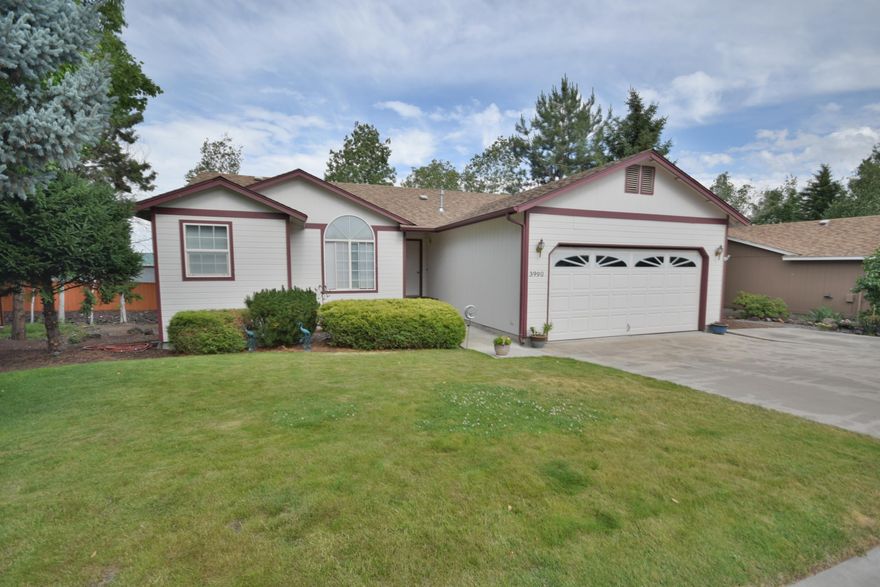 Welcome to the Greens at Redmond! This cute single level home is just a block away from an 18-hole executive public golf course. https://golfthegreens.com/  The community offers  nature paths, clubhouse and easy access to downtown Redmond, the Airport, and Expo Center. Also conveniently located in SW Redmond with easy access to Bend. Inside this well-maintained home you will find an open floorplan with 1,438 sq ft complete with heat pump for cooling in summer and warmth in winter. Outside you will find spacious deck with mature landscaping & privacy on a large .17 acre lot. Seller will install steps from deck down to back yard if buyer requested. Massive under house storage for all your toys. Extra large driveway. Great opportunity to make this home yours with some minor updating. Priced to sell – Don't miss this house and neighborhood – call your real estate broker today!