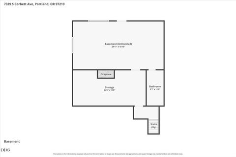 Tiny photo for 7339 S Corbett Avenue, Portland, OR 97219 (MLS # 220223450)
