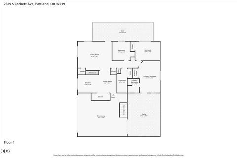 Tiny photo for 7339 S Corbett Avenue, Portland, OR 97219 (MLS # 220223450)