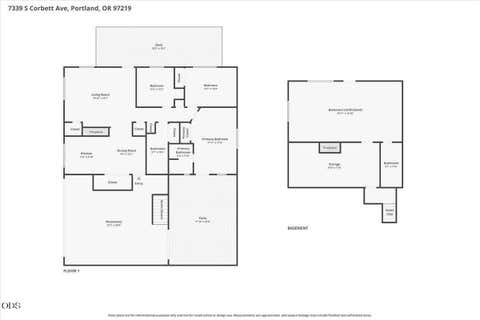 Tiny photo for 7339 S Corbett Avenue, Portland, OR 97219 (MLS # 220223450)