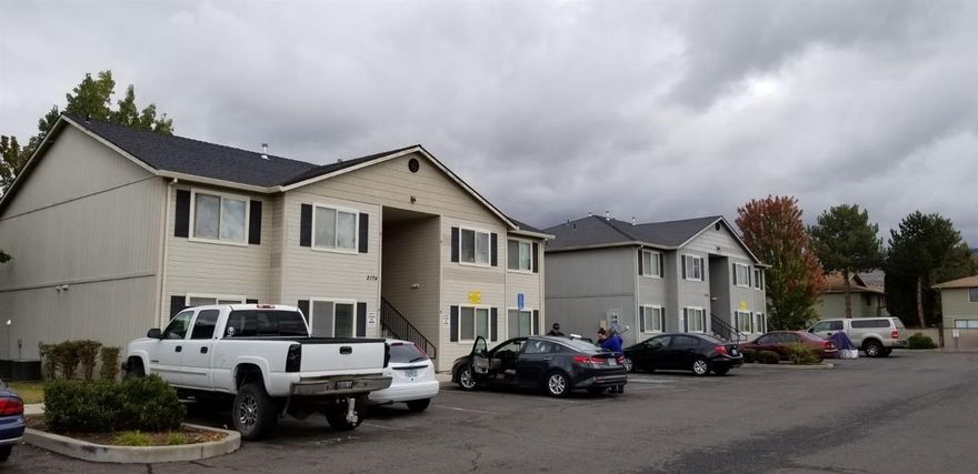 Two FourPlexs in a PUD. Built in 2005. Rents are probably a bit under market and condition is good. All are 2 bedroom 2 baths apartments.