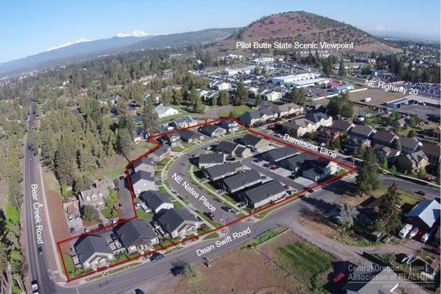 1.88 acres with 33,133 RSF. 33 individual units in 20 buildings. Each of the 33 units has its own tax lot.