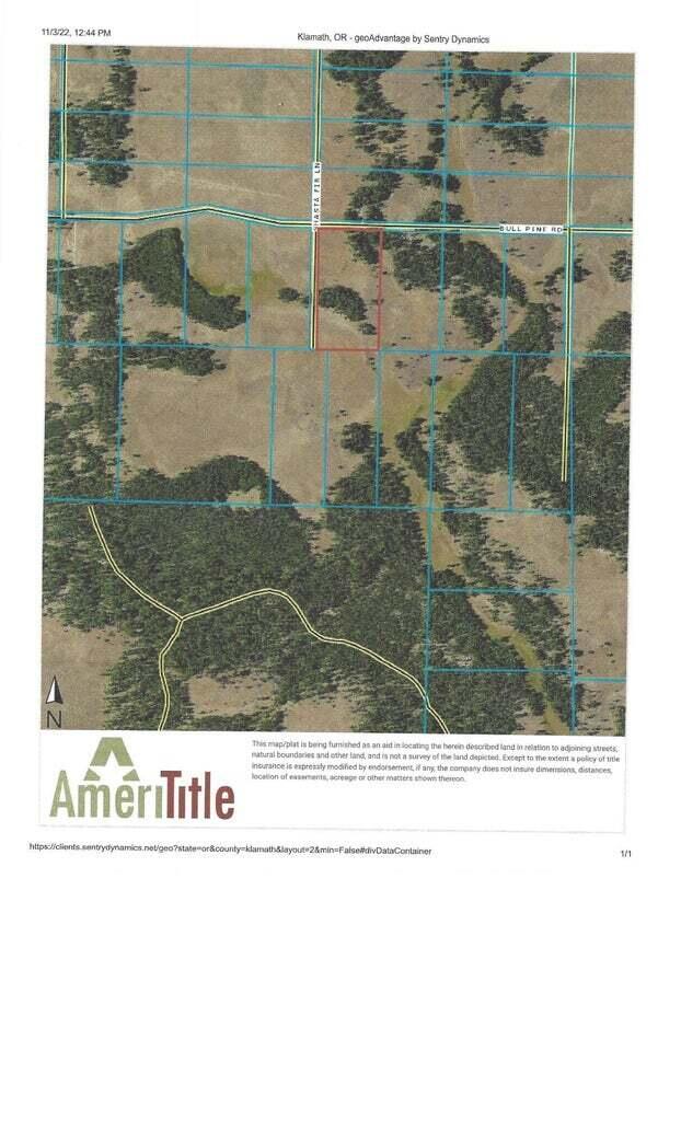 Klamath Falls Forest Estates -Hwy 66 Unit -Plat No. 1 - Land