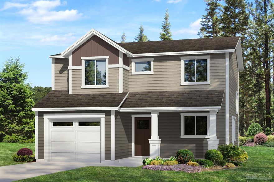 Quality Craftsman home being built in sought after SE Bend area near Farmington Ranch Reserve. The charming Brooksdale Model is 1444 sq ft with 3 bdrms 2 1/2 baths & boasts stainless steel appliances, brushed nickel hardware, beautiful Quartz counter tops, wood laminate flooring on lower level & tile in master bathroom. Front landscaping & irrigation. Minutes to Old Mill shopping & dining, easy access to Bend Parkway & walking trails. Don't miss your opportunity to own at this fantastic price!