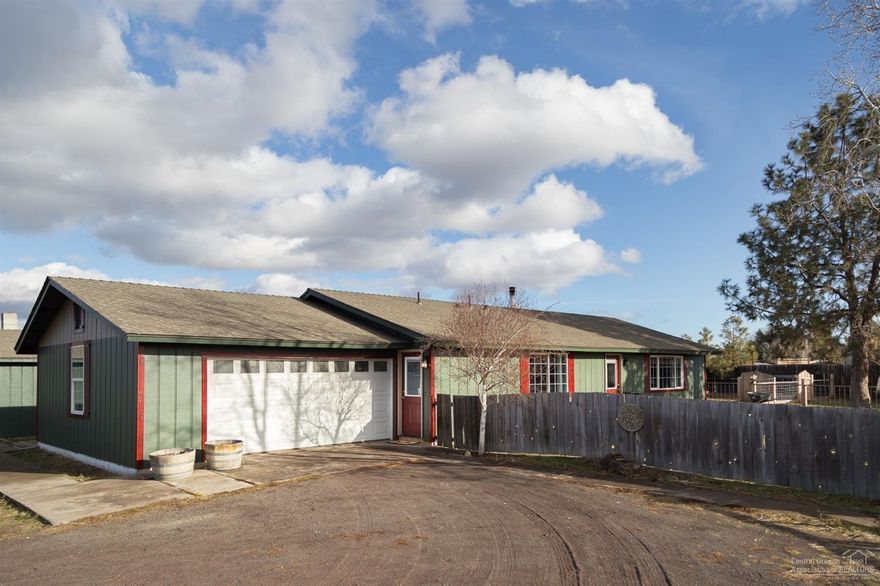 Hobby farmer's dream come true! Recently renovated single level ranch home on 1.7 level acres between Sisters & Tumalo with stellar, unobstructed Cascade Mountain views! As if that wasn't enough, the property boasts 3 greenhouses, 2 chicken coops, detached shop & ample space to garden, raise critters or just stretch out! Powered main green house equipped with drip irrigation, automatic electric fans, and gravel floor. Don't miss your chance to own a piece of land in the heart of Deschutes County!