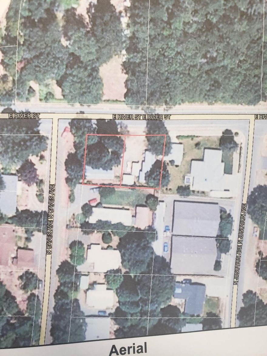 1974 2 bedroom 1 bath 648 square feet on .14 of an acre.  Property has a shared driveway