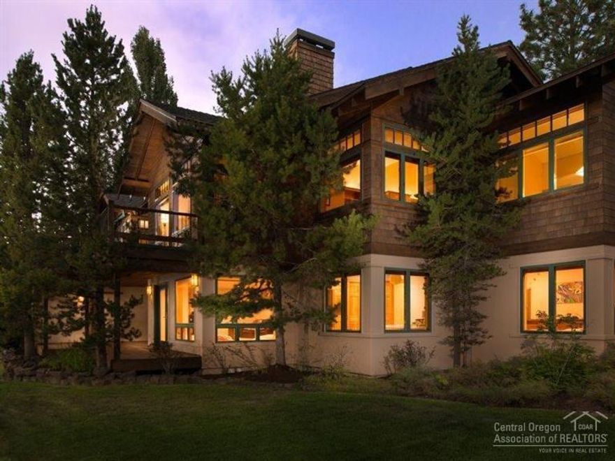 Custom NW Craftsman home w/stunning views of Bachelor & Three Sisters. 1.18 acres on Awbrey Butte. Features vaulted ceilings, Fireplace Xtrordinair, maple hardwoods, bright kitchen w/large nook, formal dining, office w/built-ins & leaded glass pocket doors. Master on the main w/sitting area & private deck. Huge bonus room w/additional finished flex space. Enjoy park like mature landscaping, a rare flat FENCED backyard, heated paver driveway, large decks w/power awning & built in covered stone BBQ.