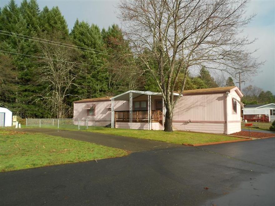 Large Price Reduction! Must have BCD License to list or sell. This is a mobile home only sale. 1996 Liberty Williamsburg 14 x 66 in 55+ Mobile Home park. 2 bedrooms / 2 baths with split bedroom design & Large wall closet in back bedroom and walk in closet in front bedroom. Comfortable kitchen features 2 skylights, lots of cupboards and storage - and you even get the stove and refrigerator! Outside is a nice sized covered deck and a small chain link fenced area for you dog! This home is ready and willing to have its new owner. The home can be moved...