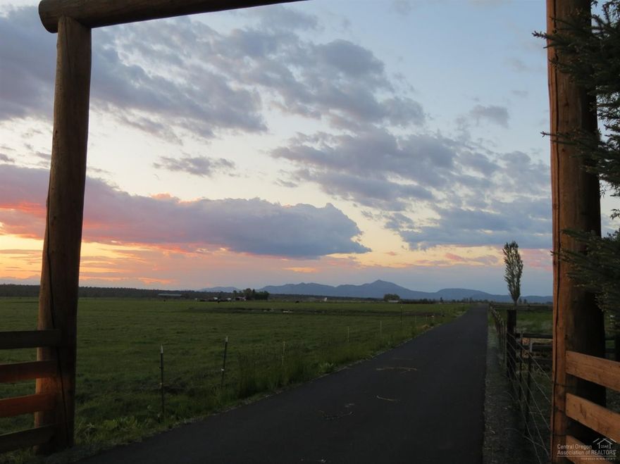 Rare find in Powell Butte. 83.21 ACRES, 82+ ACRES Water Rights! Vested building site, new WELL, paved driveway, working corral, fenced and cross fenced, some of the best VIEWS of the Cascade Mountains and Smith Rock you will ever find. Raise hay or use for pasture and come live in this desirable Central Oregon area. Great grade school (grades 1-8). Conveniently located between Bend, Redmond, and Prineville. Show by appointment only.
