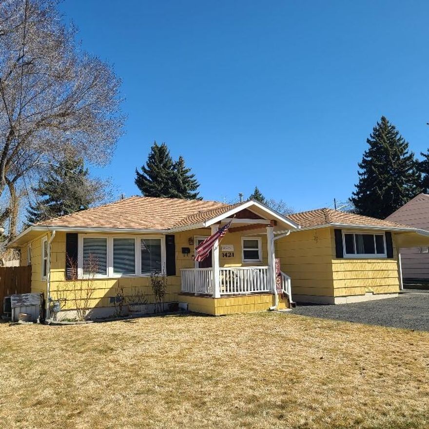 ADORABLE 4 bedroom 2 bath home with a GREAT fully fenced backyard and covered patio to die for! This one is a must see to appreciate home that is super bright and cheery and just feels like home. Nice sized main bedroom with big bathroom, walk-in closet and a easy access slider that goes out to the hot tub! All bedrooms are good sized with plenty of elbow room. Lots of parking.... Very clean and MOVE-IN READY!