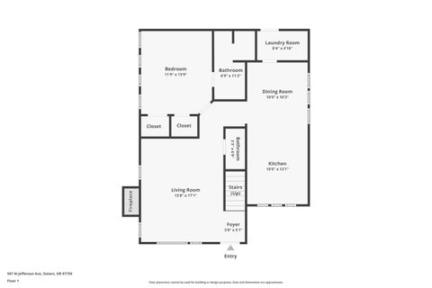 Tiny photo for 597 W Jefferson Avenue, Sisters, OR 97759 (MLS # 220211200)