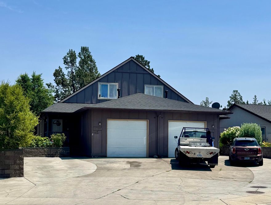 This well-maintained duplex features two spacious units, each offering 3 bedrooms, 2 bathrooms, over 1400 square feet of living space, and a single-car garage. Both units enjoy private, fully-fenced backyards that back to a peaceful irrigation canal, offering privacy and a natural backdrop. The roof was replaced in May of 2025. Ample driveway and off-street parking enhances convenience for residents and guests. Whether you are looking to live in one side and rent the other, or expand your portfolio with a solid rental property, this duplex delivers comfort, functionality, and strong income potential.