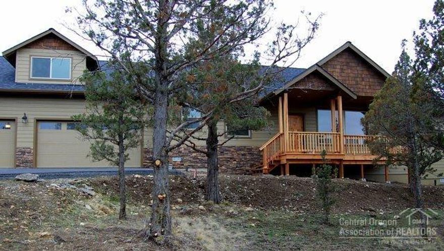 New Construction, custom home on 2 acres w/access to public lands. 2426sf 3bd, 2ba which includes approx. 600sf bonus room above garage. Kitchen features alder cabinets, hardwood floors, island with granite counters & walk in pantry. Great room w/vaulted ceiling - rocked gas fp & wood mantel. Tiled entry - master features walk in closet - tiled shower & dbl sinks. Some landscaping & covered 8x23 patio in back. Triple car garage. Some Cascade views!