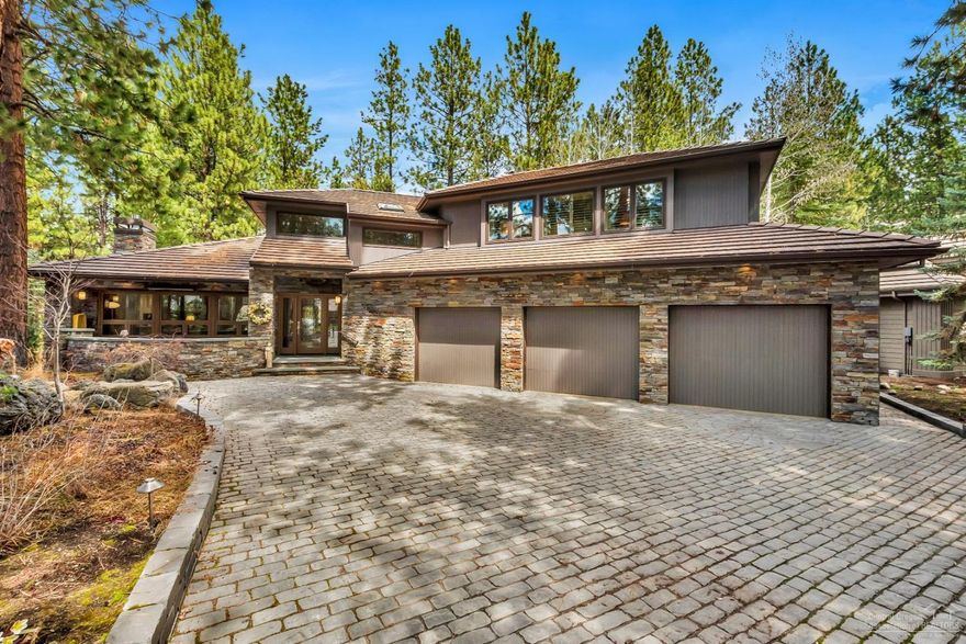 This stunning completely renovated home in Broken Top is nestled on a quiet and private lot. Revel in the custom cabinetry throughout as well as a magnificent kitchen with a large marble island that opens to the great room. The gorgeous master bedroom is located on the main floor with french doors that open to the outdoor living area. Upstairs discover two guest bedrooms, a full bath and a bonus room with an attached bath that can also be utilized as a junior suite. The patio heaters located under the covered dining area along with the built in gas grill allow for many relaxing evenings outdoors.