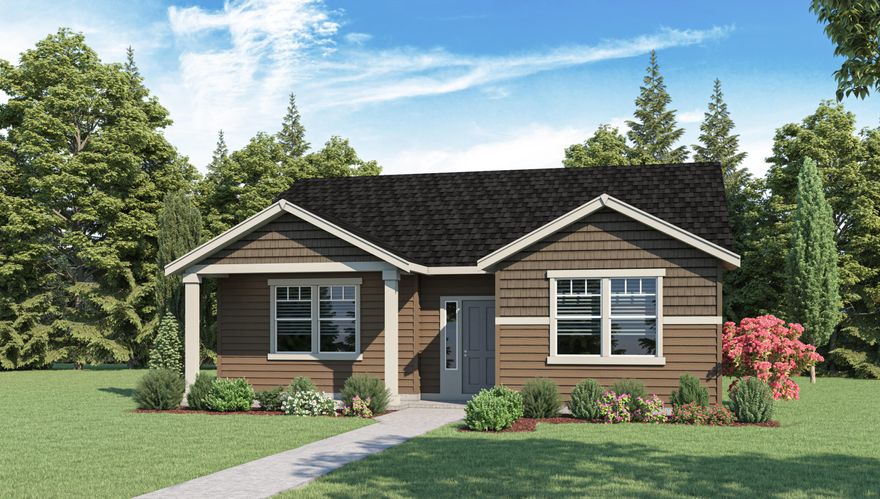 DR Horton's Canyon Ridge now selling!  Fantastic opportunity to own in fast-growing Redmond!  Conveniently located near Tom McCall Elementary School with EZ access to Hwy 97 & 6th Ave.  Enjoy outdoor activities at Dry Canyon and Quince Park.  The Willow is a 2 bedroom, 2 bathroom Cottage with 1 car garage. Stainless steel gas appliances & white cabinets throughout. All interior and exterior finishes are pre-determined by Builder.  New Home Warranty and Smart Home Features.  HOA is $125.14 per month and includes front yard and common area maintenance.   This home is currently under construction with estimated  2/10/21 completion.  Model Home coming in February!  Please call listing agents for details.  Buyers to verify schools.  Rendering.