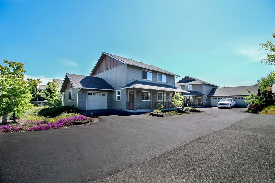 Secure Investment, newer, 2015 4-Plex, impeccably maintained down to the grounds. All units have 2 bedrooms and 1.5 bathrooms. Current market rent is $52,800 year but could be $57,600 a year. Beautifully built with many upgrades like granite counter tops, stainless appliances, private yards, wood-laminate floors and garages. All units are metered separately. Don't miss your chance to own this great investment.