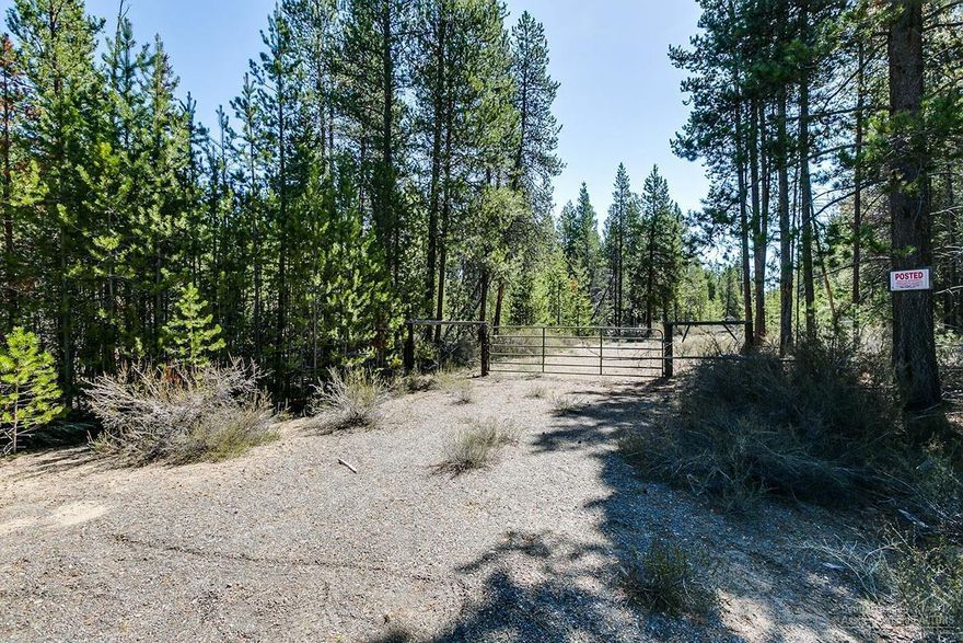 First time on the market since 1969. Property has evidence of original home in one corner. Three tax parcels sold together total 23.89 acres. Two parcels zoned R5, one parcel zoned Forest which requires CUP to build on that one. The possibilities are endless for a buyer to create your Central Oregon compound. Close to lakes for fishing, enjoy the abundant wildlife, or ride your snowmobile or ATV's until your hearts content.
