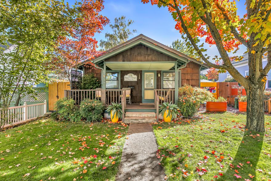 Discover the rare opportunity to own a thoughtfully maintained, multi-residence property tucked in the heart of Ashland's vibrant Railroad District. One property, two homes, three distinct addresses & utilities — 134, 136, and 138 North 2nd Street — this versatile collective blends character, comfort, & possibility. Each home has been lovingly cared for, featuring updated Jen-Weld windows (2010) and a new roof (Oct 2025). The 1952 cottage (136 N Second St, facing Second St) was beautifully remodeled in 1996 by Brad Roupp. The 1998 Don Greene Classic cottage (134 & 138 N Second St) has the downstairs being run as a short-term rental approximately 40% of the year. Whether you envision a family compound, artist enclave, or simply a beautiful place to grow together, this one-of-a-kind property is filled with possibilities. All three addresses are permitted for short-term rental; however, one unit must be owner-occupied to operate as such. (Agents: See additional documents for more info