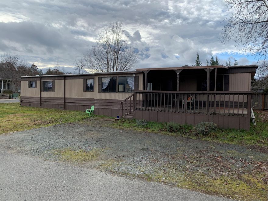 Recent work on this 2 bedroom, 2 bath single-wide has turned it into a warm, inviting place to call home.  Split floor plan features a primary bedroom and bath at one end and the guest bedroom and bath at the other.  All the staging furniture and décor is included in the sale.  Located on a .25 acre lot at the south edge of town, this home is close to 3 Rivers Hospital, shopping, and services.  Turnkey and ready for your nameplate on the door.