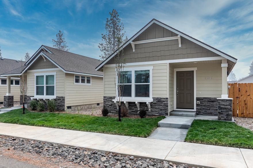 Make Your Move Savings Event, Get up to $15k* with the use of our trusted lenders. Now through March 31st!The Bachelor packs a lot of charm and style into an efficiently laid out plan. This home includes an oversized two-car garage with private alley access. This is a warm and inviting space with generous counter space  and cupboard storage. A bright, main bedroom offers a substantial closet and an adjoining bath. The comfortable second and third bedrooms feature plenty of closet space plus offer a den option. This home has a separate laundry room with additional storage possibilities. The spacious garage is the only shared wall with another home, as part of an efficient and stylish townhome. *Photos are of a similar home and not indicative of included features*.