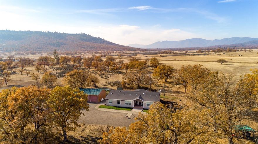 Over 170 acres of prime farm and ranch land. Amazing wells and 45 acres of water rights for your small to large farming project. Home was built in 2015 and is a 2040 sqft triplewide. Great open floor plan with stainless steel appliances and beautiful kitchen. Large three car garage/shop. Mixed zoning allows for a variety of different projects and located in Sams Valley, you are only 15 minutes away from the Medford airport, Costco, shopping, and all the conveniences of town. Contact us now before the next growing season begins.