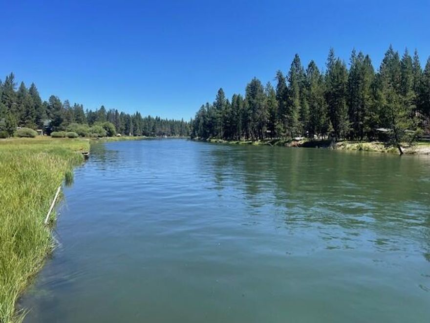 Riverfront Retreat with Private Dock, 180' of Big Deschutes. Ideal Short-Term Rental Opportunity! Welcome to your Central Oregon escape! This stunning Setting offers a 3bed, 2bath riverfront home w/an additional office sitting on a picturesque .71-acre lot nestled among old-growth Ponderosas. Enjoy direct river access with a brand-new large boat dock, perfect for paddle boarding, kayaking, floating right from your backyard. This layout offers comfort and flexibility, with an inviting open concept living area. Recent upgrades include a new ATT sand filter for peace of mind and ready for expansion if desired. Located just minutes from Sunriver Resort's world-class amenities and only 20 minutes to Mt. Bachelor for skiing, & year-round recreation. Whether you're looking for a peaceful full-time residence, vacation getaway, or an income-generating short-term or long-term rental, this home delivers the best of the Central Oregon lifestyle. These Riverfronts don't come around often!