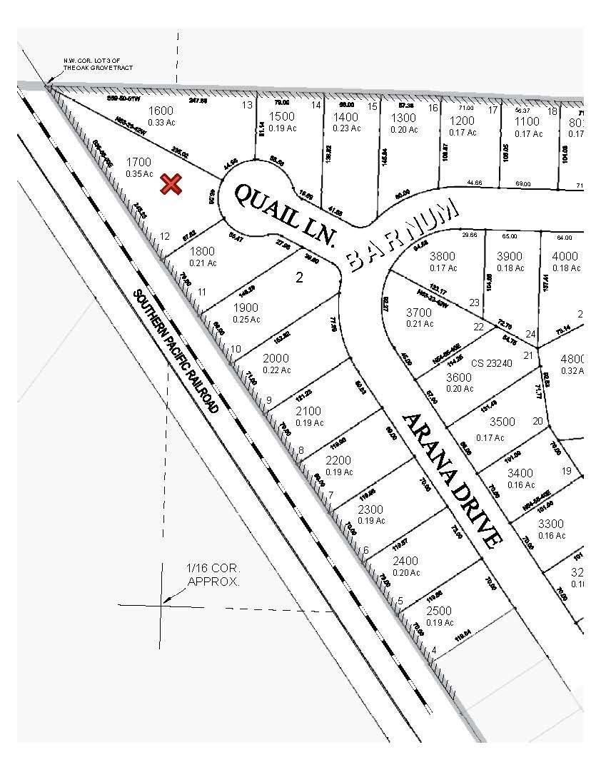 Barnum Subdivision - Land