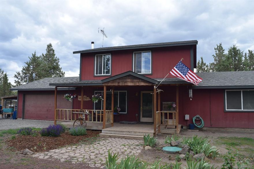 Away from it all. Set back from the road. Clean, quiet, fully fenced and cross fenced. A very comfortable and roomy home. Master with bonus room on second level with lots of light. Perfect for your children, pets and horses. Sellers looking for sensible buyers.