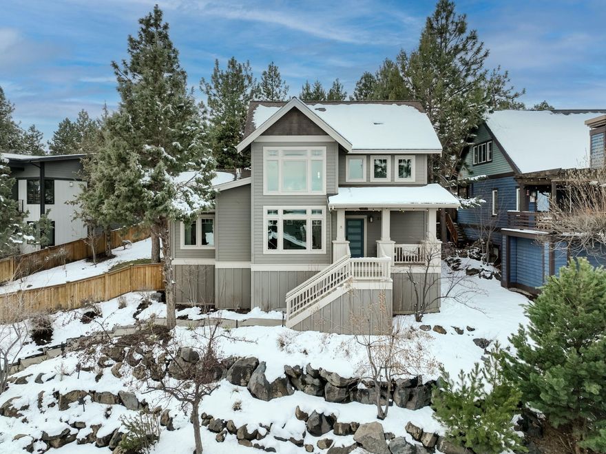 Nestled in the tranquil community of Awbrey Village, this recently remodeled home offers a harmonious blend of comfort & elegance.

The open-concept design features a modern great room w/ a three-sided gas fireplace that provides heat as well as elegance. The kitchen, equipped w/ a spacious island, gourmet appliances & plenty of storage, serves as a central hub for all activities. Rich bamboo flooring extends throughout the main level, leading into the primary bedroom suite, that boasts a large bathroom w/ open shower, sauna & oversized closet. The upper level features two bedrooms and full bathroom. The fully-fenced, landscaped yard offers an open & inviting outdoor space. The heated three-car garage provides ample storage for all of your toys.

Located just minutes from the Deschutes River Trail, this home combines serene living with convenient access to outdoor activities. It's a place you'll be proud to call home.