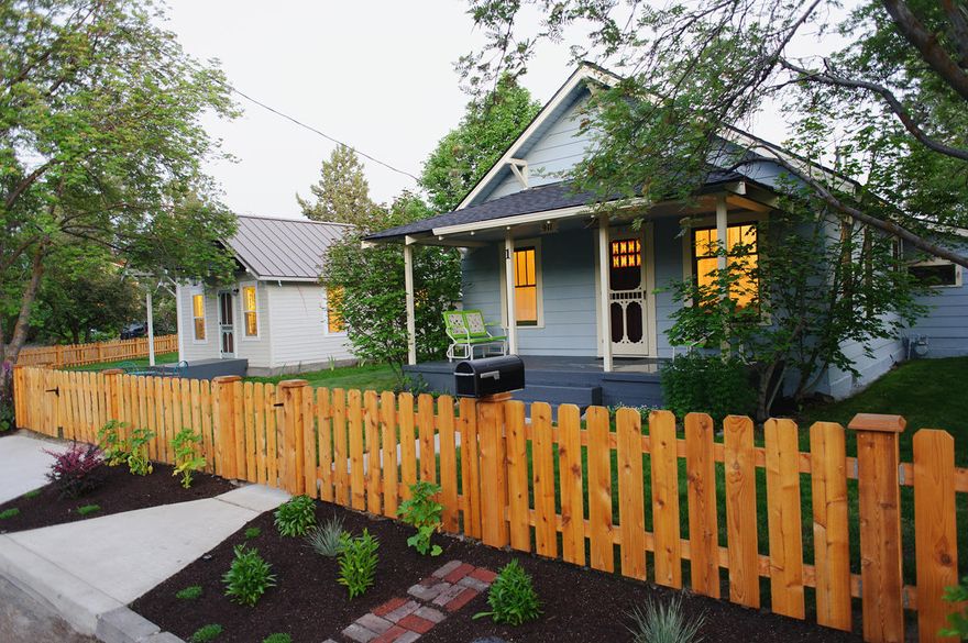 This kind of property only comes around once in a blue moon. A perfect location, close to downtown, Old Mill, Galveston & the river. These 3 charming cottages are located on a large corner of Bend's popular west side (on 2 separate tax lots). All 3 are longstanding, popular vacation rentals W/ transferable permits. 
The Mill House is the largest of the cottages W/ 2 beds, 1 bath, sunroom, large living room, & kitchen. 
The Sparrow House also has 2 beds, 1 bath, a large kitchen.
The Arrow House is a studio cottage, with ''best use of small space''. This cottage is complete W/ a little kitchen, a bath, a king size bed, & sitting area.
Lovely outside area fully fenced W/ fire pit, BBQ's, hot tub, outdoor shower & herb garden.  3 Car detached garage W/ RV Parking.
The guests say it all: ''Everything about this place is well thought out. Walking distance to downtown, to coffee, to great food.  Tastefully decorated with a great mix of modern and vintage. The beauty is in the details.