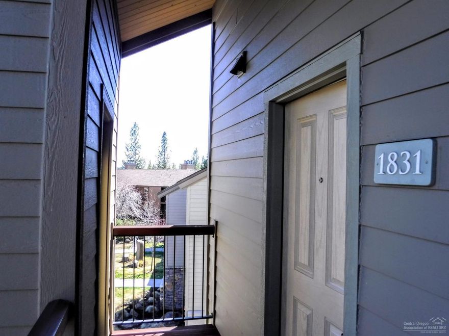 Fractional 1/6 Interest OWNERSHIP - Rare Two Bedroom 2.5 bath, TOP floor END unit. These two units 1831 and 1832 are connected making this a very special fractional ownership opportunity that rarely comes around. Imagine yourself the owner of a maintenance free vacation rental condominium enjoying 8 weeks out of the year at the much loved Seventh Mountain Resort. THIS INTEREST USES CALENDAR B WHICH MEANS TWO WEEKS IN A ROW THIS CHRISTMAS 2019. Affordable BEND getaways for you and your family all year long every season. Start making memories you and your family will treasure forever! Weeks rotate every year...this year your weeks are: June 21, Aug 2, Sept 13, Oct 25, DECEMBER 20 & DECEMBER 27, Jan 31, Mar 13.