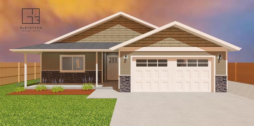 Beautiful Brand New Completely Custom-Built Home Loaded with Tons of Upgrades & Extras Built with Pride by Snyder Creek Development. Fantastic quality new construction and spectacular location surrounded by newer homes, just minutes from town and schools. Wonderful open floor plan with large kitchen, living room & master suite. Granite countertops throughout, upgraded stainless steel appliances, rock facade front, custom cabinets, inside laundry room, pantry, upgraded laminate floors in entry, kitchen & dining areas, tile flooring in laundry room & both bathrooms + much more. Large master suite with walk-in closet & dual sinks. 2-car finished attached garage. Electrical upgrades throughout. Beautifully landscaped front and back yards with timed sprinklers. Covered back patio, completely fenced back yard. Bring your clients, they will love this home.