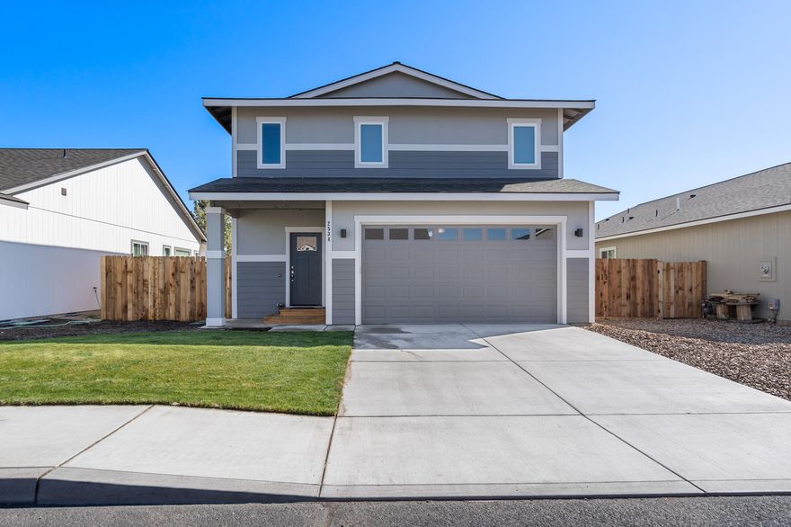 Great home located in Mckay Meadow. Built in 2019 this open concept 3 bed 2 1/2 bath home is move in ready. Spacious master suite with large walk-in closed, double vanity. Laundry is located upstair by the bedrooms. Landscaped front and back with private fenced back yard