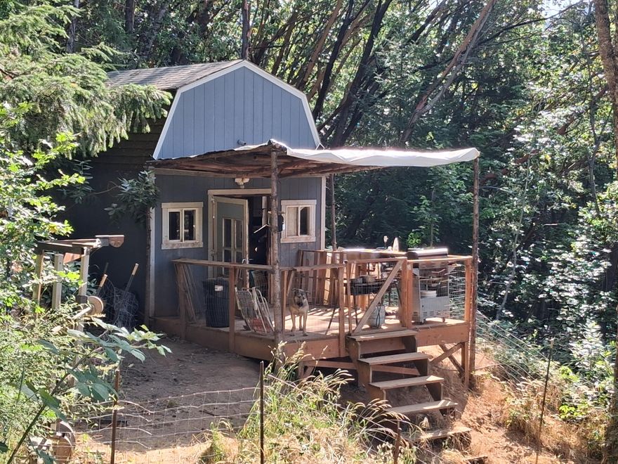 Seller is willing to do a lease option to purchase. Seller may be willing to carry a second with 15K down payment. Private Financing, Trade, Best Cash Offer! Off Grid Retreat with a Private Road, Great Views, Lots of Firewood, Terraced, and ready for you to make it all your own. Little Cabin, with deck and a Holding Tank for capturing water, or drill a well. Garden Area, Chicken Coop or Green house. Local community has a lot to offer and only 20 minutes North of Grants Pass. This property has been the retreat for the current owner to get away from the city. He is ready to relocate to a new retreat. Bring all cash offers! Awesome financing feature = The current private loan is assumable per the Seller. All information has been provided from the Seller. Buyer to perform their own due diligence. Listing Broker will not represent a Buyer, please contact a Buyer's Broker for information.