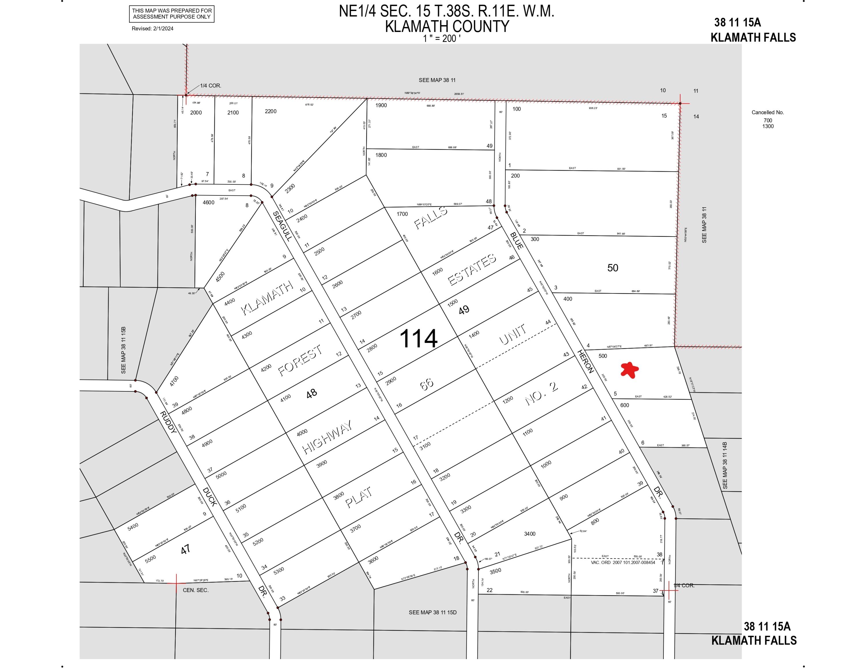 Klamath Falls Forest Estates -Hwy 66 Unit -Plat No. 2 - Land