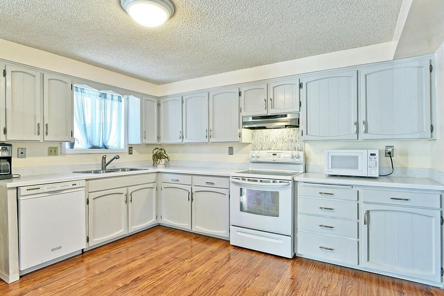 Investor Alert! Great open floor plan with many recent upgrades close to shopping, schools and medical facilities. Super clean and read to move in! Oversized one-car garage, lots of storage, central heat and AC. Master suite includes a sitting room off to the side. Located on the corner of McAndrews and Keene, there is plenty of off-street parking for guests.