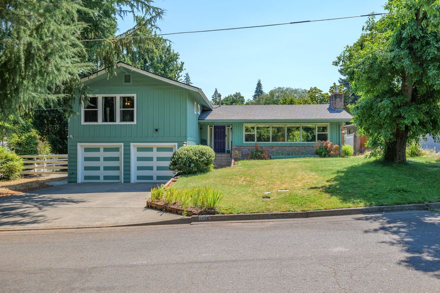 Welcome to this beautifully updated home just steps from the Rogue River in a neighborhood where ''everyone knows your name''!   A thoughfully  designed floor plan flows from room to room and an abundance of windows greet you as you enter the open and bright living room;  enjoy meals in the dining area and morning coffee on the patio.   The custom kitchen is a chef's dream, featuring high-quality custom cabinetry with numerous pullouts, a garden window, and a fully operational dumbwaiter for getting those groceries to the kitchen!
The spacious master suite is a true retreat with more windows and a view of the river from one side, walk in closet and tiled shower.  Additionally, there are two guest rooms, each with walk-in closets; one with a view of the river and backyard. Outside is a gorgeous and private backyard with raised beds and a 10x20 shed with loft and tons of storage space along with another shed for your garden tools. So much to offer - don't let this one get away!