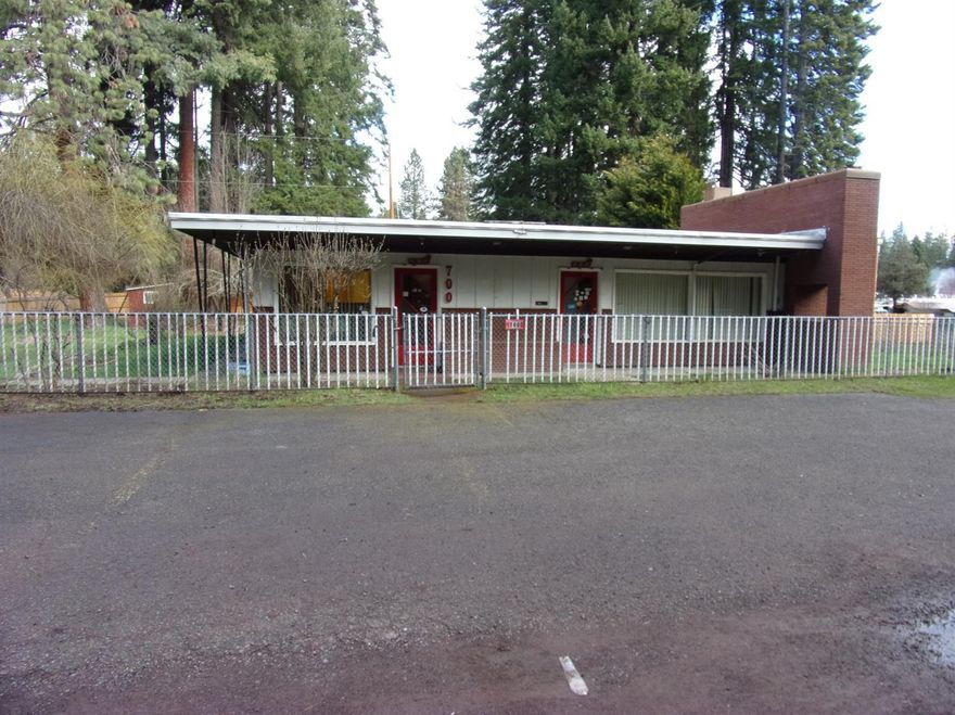 Prime business opportunity in Prospect that also provides living space in this 1,740-sq. ft. building. Run your business from your home or use the entire building for your business! Convenient Off-Street Parking for 6-vehicles in front. Just down the street from grocery store, the Prospect Hotel, church, Post Office, Library, school and across the street from Wayside Park. Zoned Rural Commercial Service. This property offers 2-store fronts plus a 1-bedroom, 1-bathroom apartment for you to live in on site with new forced air heater and new water heater. Large .35-acre fenced lot with greenhouse and apple trees. Septic has recently been pumped and there is also a 10-GPM well per owner. The opportunities are endless! Reasonable owner carry terms available.