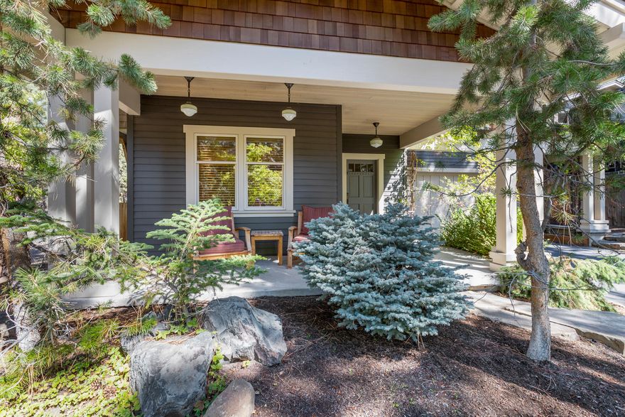 Often joy comes from the simplest pleasures in life. Feast your eyes on this stunning custom contemporary craftsman home with extensive woodwork and detailing throughout. Welcomed by the sunny covered front porch; the interior of the home embraces the senses with exquisite features. 6 burner cooktop, double ovens, expansive custom pantry complete with wine refrigerator, granite countertops and a master walk in closet that won't disappoint. Dedicated office, alder built ins, vaulted kitchen, media room and primary suite. Beautiful mature back yard; mahogany balcony off upstairs bonus room is wired for your jacuzzi! Welcoming mudroom for snowy days with bench and cubbies. Garage complete with warm water spigot for dog washing. Open concept and truly ready to impress!